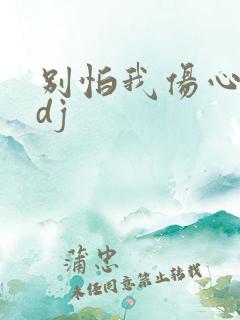 别怕我伤心原唱dj