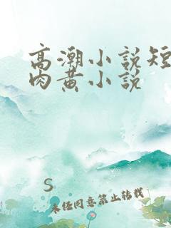 高潮小说短篇全肉黄小说