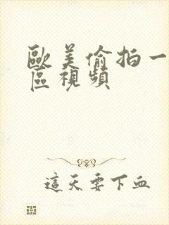 欧美偷拍一区二区视频