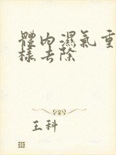 体内湿气重怎么样去除