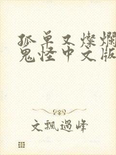 孤单又灿烂的神鬼怪中文版