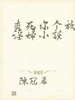 爽死你个放荡小淫妇小说