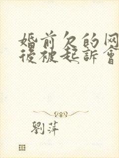 婚前欠的网贷婚后被起诉会涉及对象吗