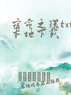 宿命之环txt本地下载