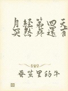 月经第四天肚子突然疼还有血块排出