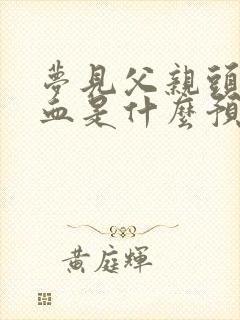 梦见父亲头部流血是什么预兆