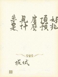 梦见房顶好多蛇是什么预兆