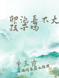 卵泡长不大能生孩子吗