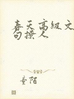 春天高级文案短句撩人