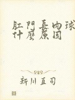 肛门长肉球疼是什么原因