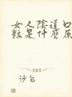 女人阴道口小肉粒是什么原因