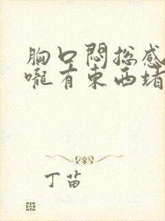 胸口闷总感觉喉咙有东西堵着