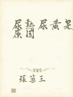 尿热尿黄是什么原因