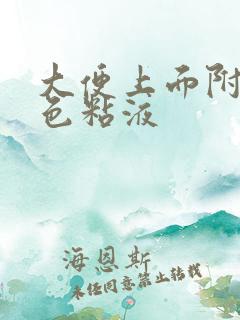 大便上面附有白色粘液