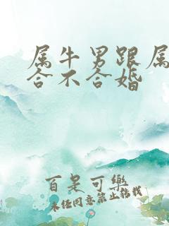 属牛男跟属蛇女合不合婚