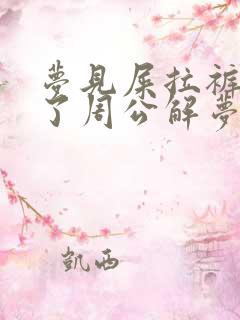 梦见屎拉裤兜子了周公解梦