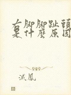 右脚脚趾头麻木是什么原因引起的