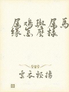 属鸡与属马的姻缘怎么样