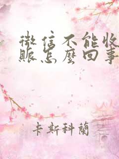 微信不能收到转账怎么回事