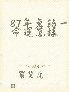 87年兔的一生命运怎样