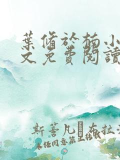 叶修于楠小说全文免费阅读