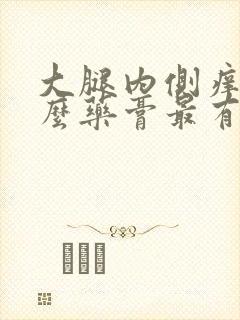 大腿内侧痒用什么药膏最有效