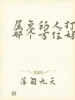 属兔的人打牌坐哪个方位好