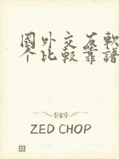 国外交友软件哪个比较靠谱