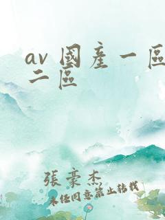 av 国产一区二区