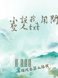 小说我用闲书成圣人txt