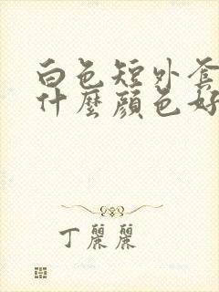 白色短外套内搭什么颜色好看