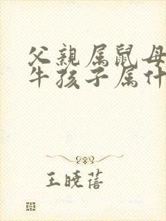 父亲属鼠母亲属牛孩子属什么好