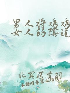 男人将鸡鸡插入女人的阴道