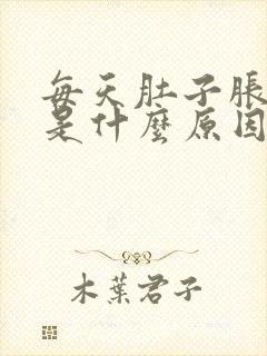 每天肚子胀胀的是什么原因