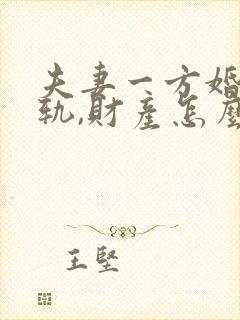 夫妻一方婚内出轨,财产怎么分配