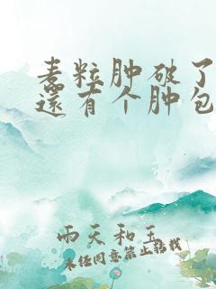 麦粒肿破了但是还有个肿包怎么办吗