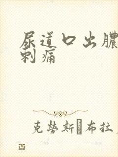 尿道口出脓小便刺痛