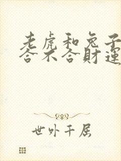 老虎和兔子属相合不合财运