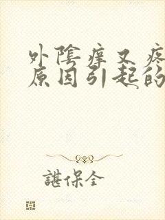 外阴痒又疼什么原因引起的