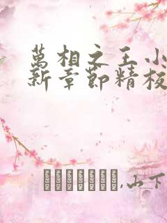 万相之王小说最新章节精校版