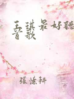 王琪最好听的十首歌