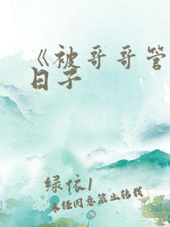 《被哥哥管教的日子