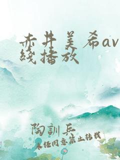 赤井美希av在线播放