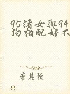 95猪女与94狗相配好不好