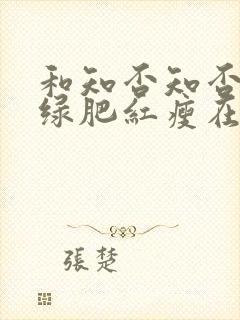 和知否知否应是绿肥红瘦在线观看