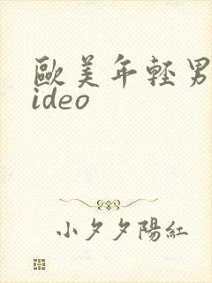 欧美年轻男男video