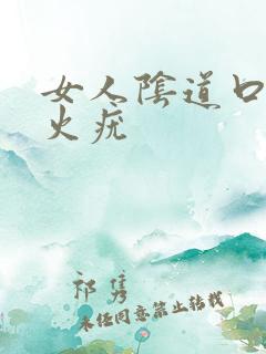 女人阴道口上长火疣