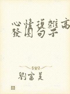 心情复杂高情商发圈句子