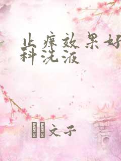 止痒效果好的妇科洗液