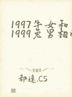 1997牛女和1999兔男相配吗